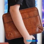 Front view of Dastineh Kala Handcrafted Tote Bag Unique Design and key details