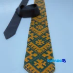 Parizad Handmade Men's Tie Unique Design and key details (Front view)