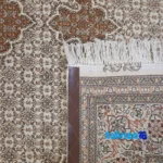 Top view of Khou Handwoven Carpet Fish Design pattern and color tone