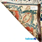 In-room view of Handwoven Carpet by Farahan - Traditional Floral Design room styling and scale