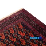 Full spread of Baloch Handwoven Rug Model 231313 Navy Blue overall design layout
