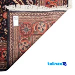 C Persia Handwoven Rug Rich Navy pattern and color tone (Top view)