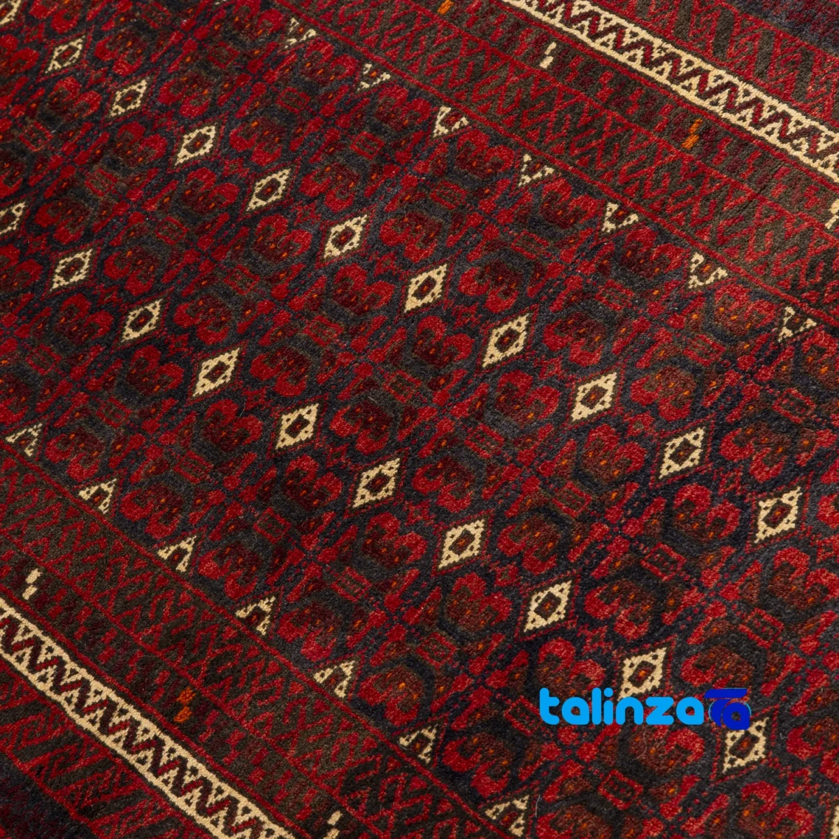 Full spread of Baloch Handwoven Rug Unique Design overall layout