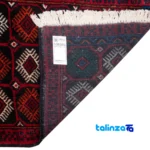 Cypressia Handwoven Area Rug Colorful Design - Top view showing pattern and color tone