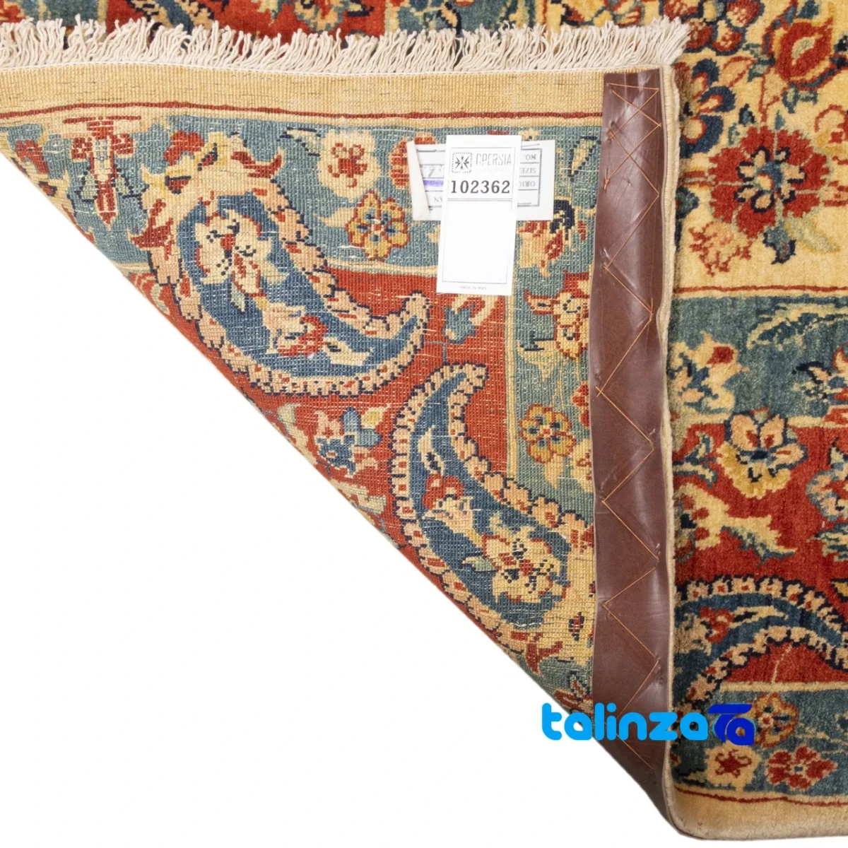 C Persia Handwoven Rug Elegant Design - Full spread showing overall layout