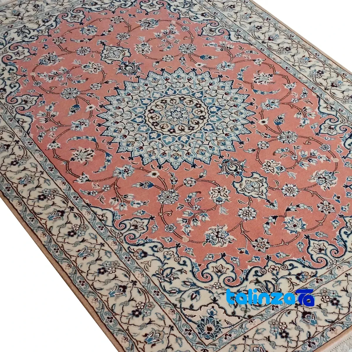Nain Handwoven Carpet Traditional Design overall layout (Full spread)