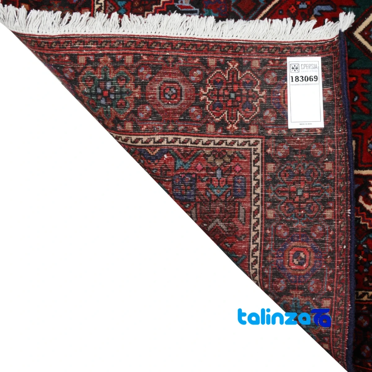 Persia Handwoven Carpet Unique Design pattern and color tone (Top view)