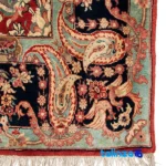 Handwoven Carpet Red Design 101952 - Full spread showing overall layout