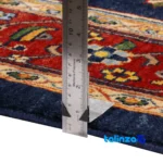 Si Persia Handwoven Rug Elegant Navy Design - Full spread showing overall layout