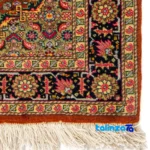 Si Persia Handwoven Rug Elegant Design 89x58x1 cm pattern and color tone (Top view)