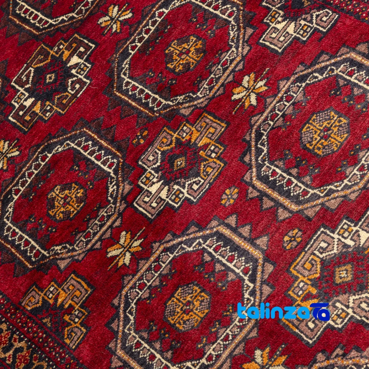 Baloch Handwoven Rug Model 20.72.1014 - Top view showing pattern and color tone