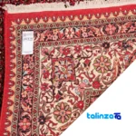 Top view of C Persia Handwoven Rug Stunning Design pattern and color tone