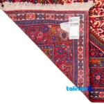 Top view of Persia Handwoven Rug Unique Design 157x109x1 cm pattern and color tone