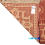 Full spread of C Persia Handwoven Rug - Elegant Peach Design overall layout