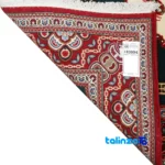 Persia Handwoven Rug Unique Design 153x105x1 cm floor placement example (Room setting)