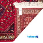 Top view of Persia Handwoven Rug Red Luxury Design 155 x pattern and color tone