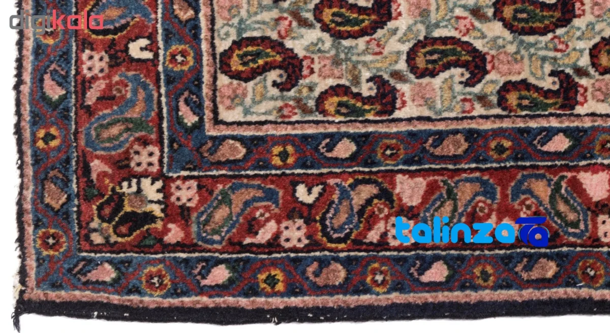 Full spread of Persia Handwoven Vintage Rug Set - Cream Design overall layout