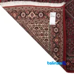 C Persia Handwoven Carpet Red pattern and color tone (Top view)