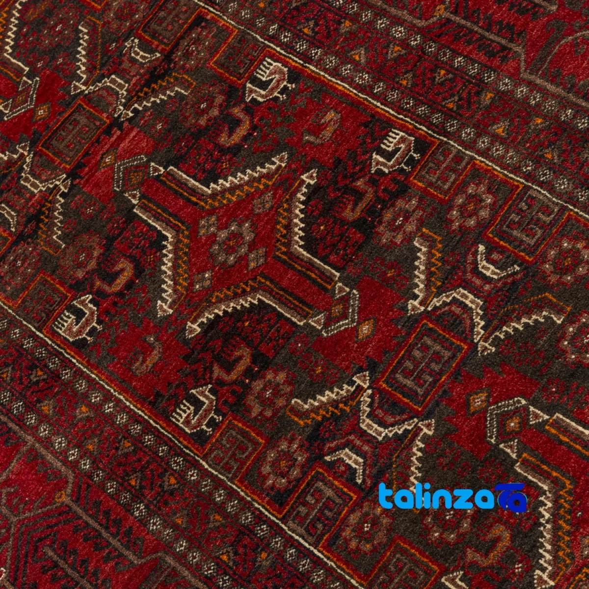Full spread of Baloch Handmade Carpet Unique Design overall layout