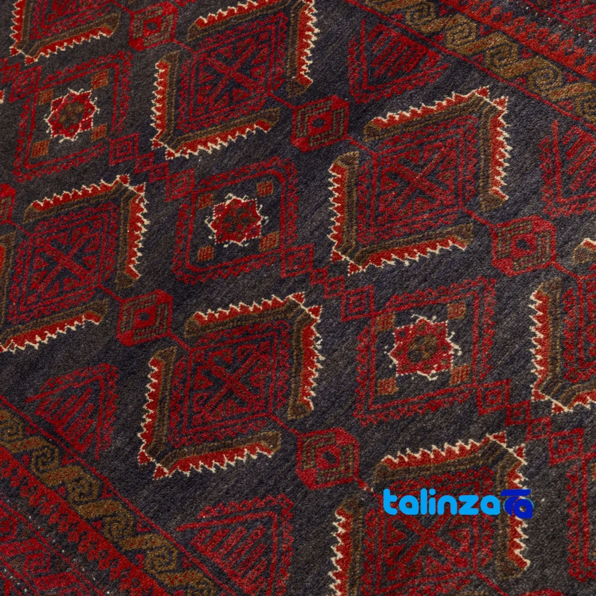 Handwoven Persian Rug Baloch Design Premium Quality overall layout (Full spread)