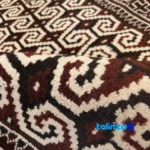 Handwoven Carpet NKP.TO.15 Traditional Design 120x80 cm - Top view showing pattern and color tone