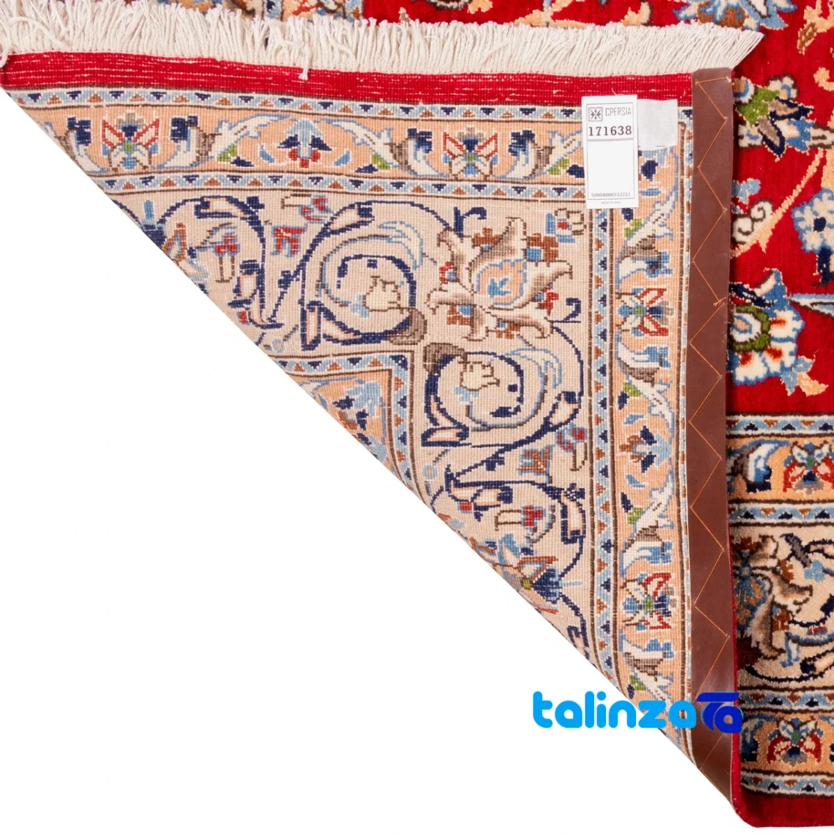 Top view of C Persia Handwoven Rug Elegant Design 290 x 197 pattern and color tone