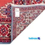 Si Persia Handwoven Rug Square Peach 157x150x1 cm - Full spread showing overall design layout