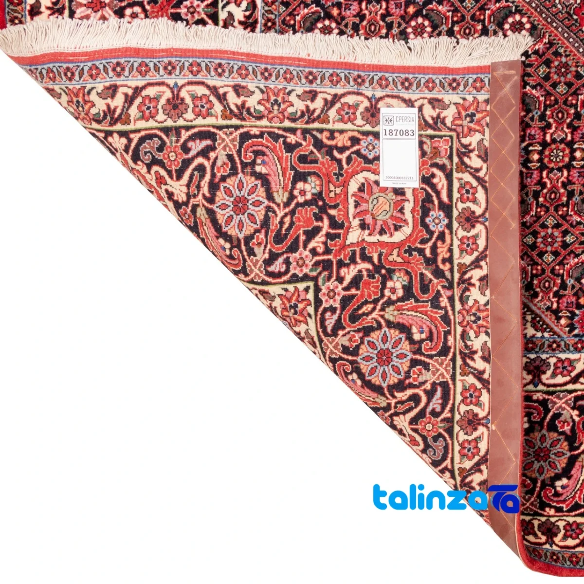 C Persia Handwoven Rug Luxurious Design - Top view showing pattern and color tone