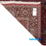 Cypress Handwoven Rug Red 202x120x1 cm - Full spread showing overall design layout