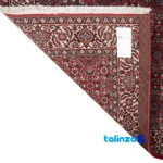 C Persia Handwoven Rug - Luxurious Red Design 196x102x1 cm overall layout (Full spread)