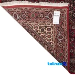 Top view of Persia Handwoven Rug Red Design pattern and color tone