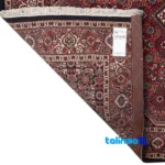 Top view of C Persian Handwoven Rug Luxurious Design 176x111x1 cm pattern and color tone