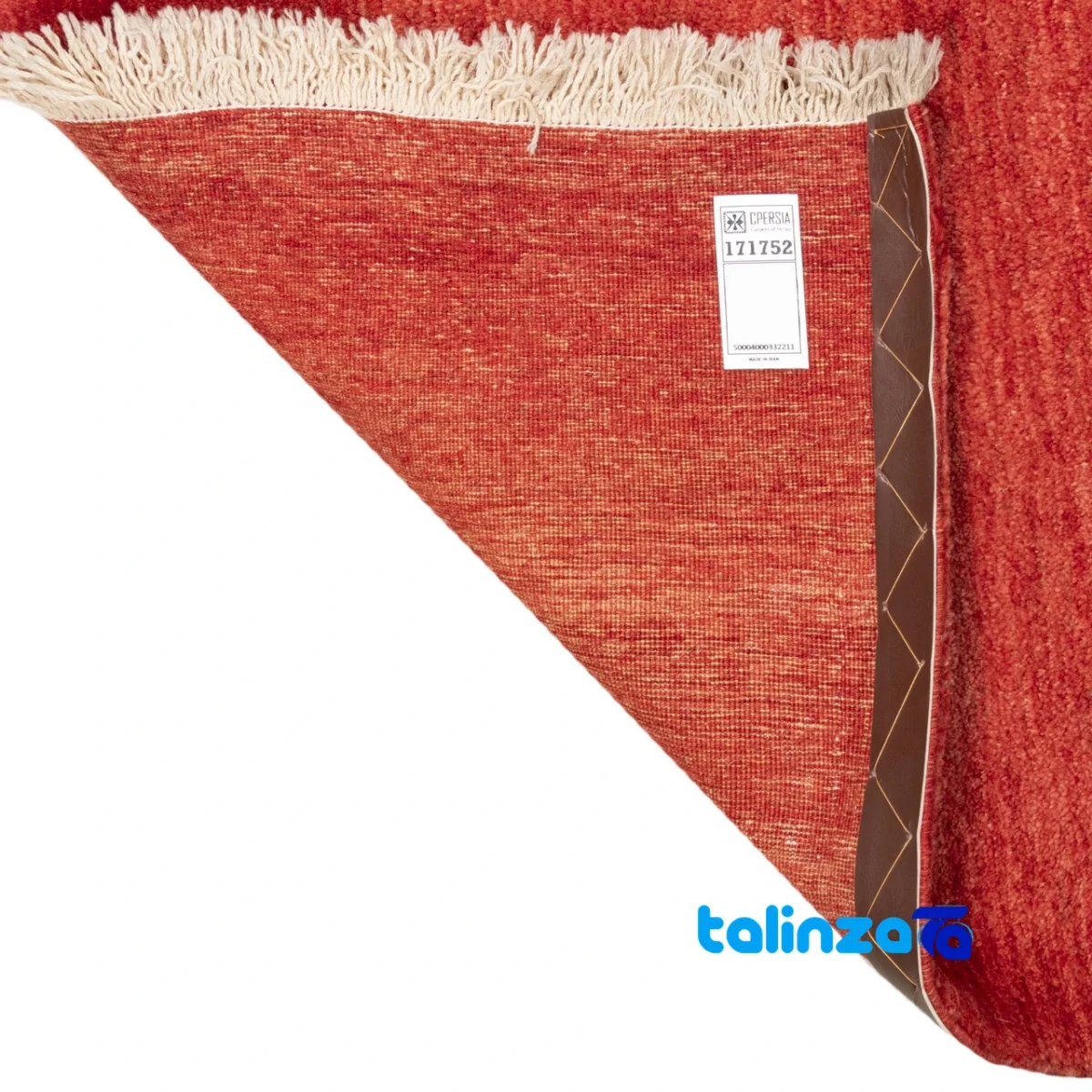 Si Persia Handwoven Carpet Elegant Red Design pattern and color tone (Top view)