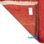 Si Persia Handwoven Carpet Elegant Red Design pattern and color tone (Top view)