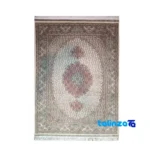 Handwoven Persian Rug Fish Design AA - Full spread showing overall layout