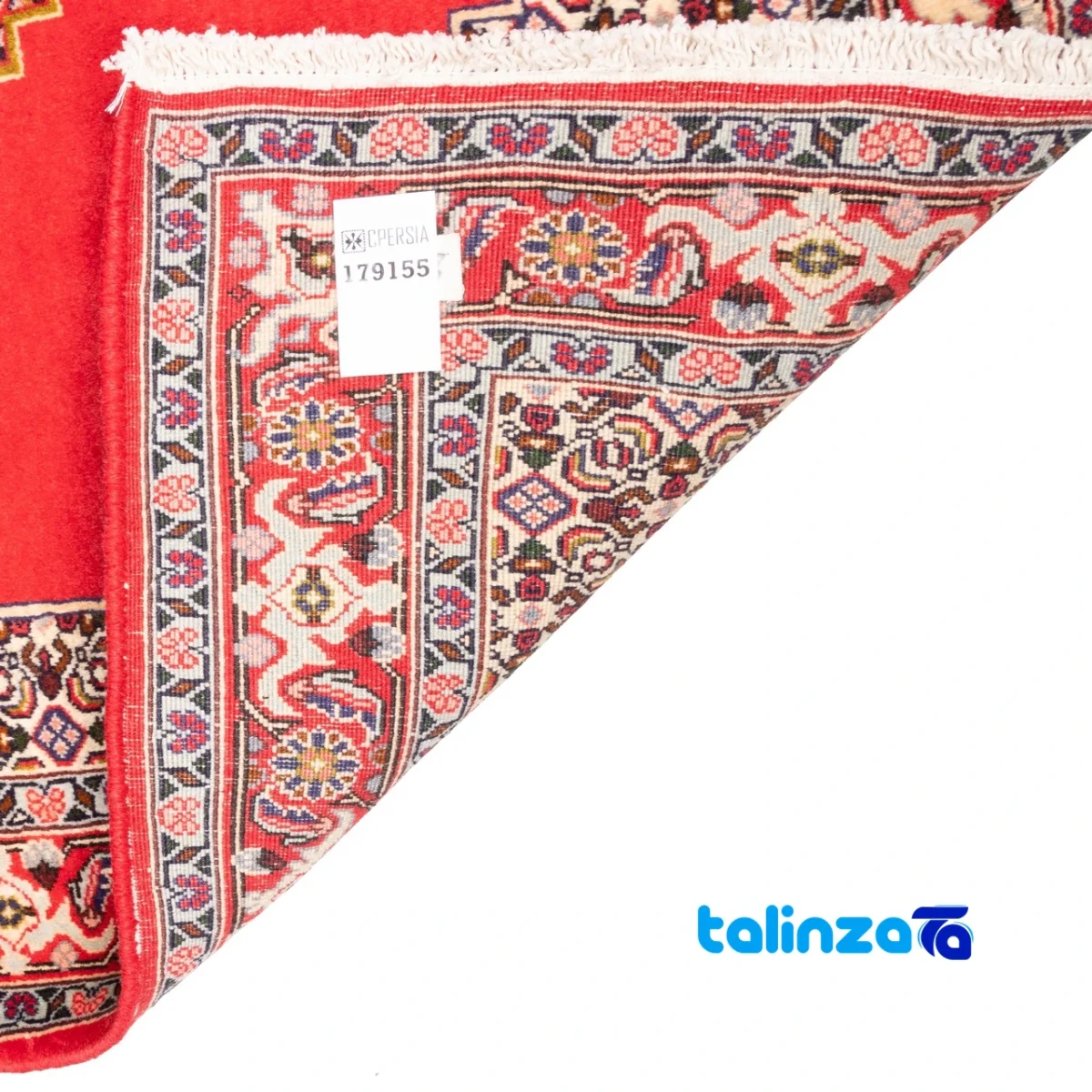 Top view of C Persia Handwoven Rug Elegant Design pattern and color tone