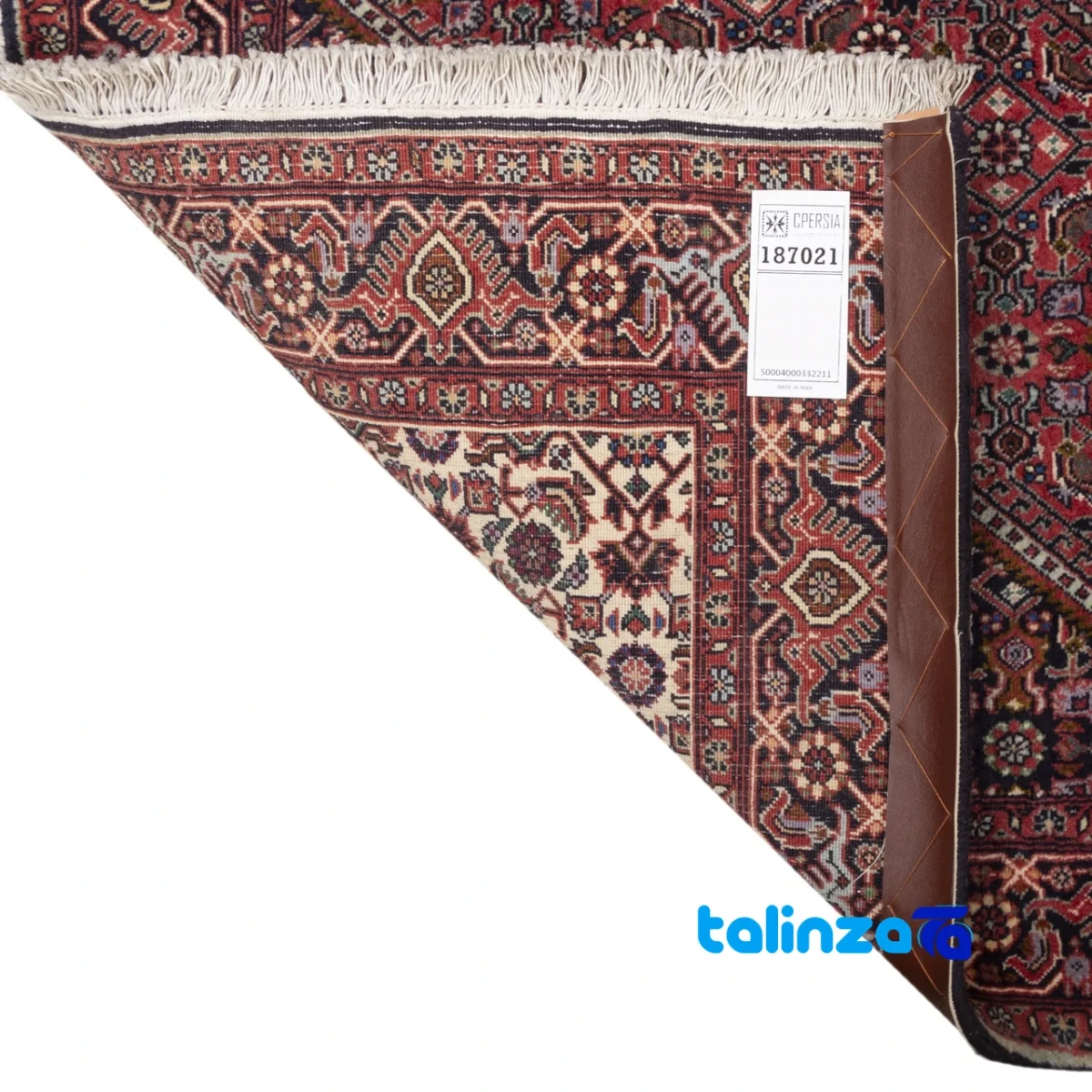 Si Persia Handwoven Rug Elegant Design - Top view showing pattern and color tone