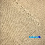 Persian Handwoven Area Rug Modern Design Cream - Top view showing pattern and color tone