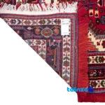 Cypress Persian Handwoven Rug - Traditional Natural Dye overall design layout (Full spread)