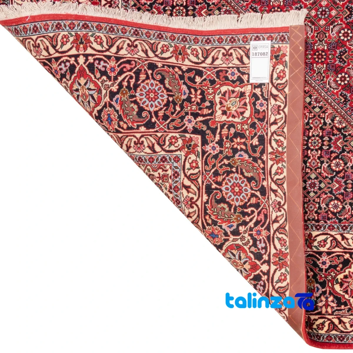 Top view of Sepersia Handwoven Rug Elegant Design pattern and color tone