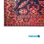 Handwoven Persian Rug Boojerd Design Natural Dyes pattern and color tone (Top view)