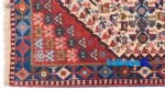 Cypress Persian Handwoven Rug - Elegant Cream Design - Top view showing pattern and color tone