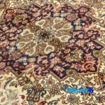 Khorasan Handwoven Carpet - Traditional Design - Full spread showing overall layout