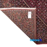 Si Persia Handwoven Carpet Rich Red Design 243x168x2 cm - Top view showing pattern and color tone