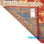 Top view of Si Persia Handwoven Rug Luxurious Red pattern and color tone