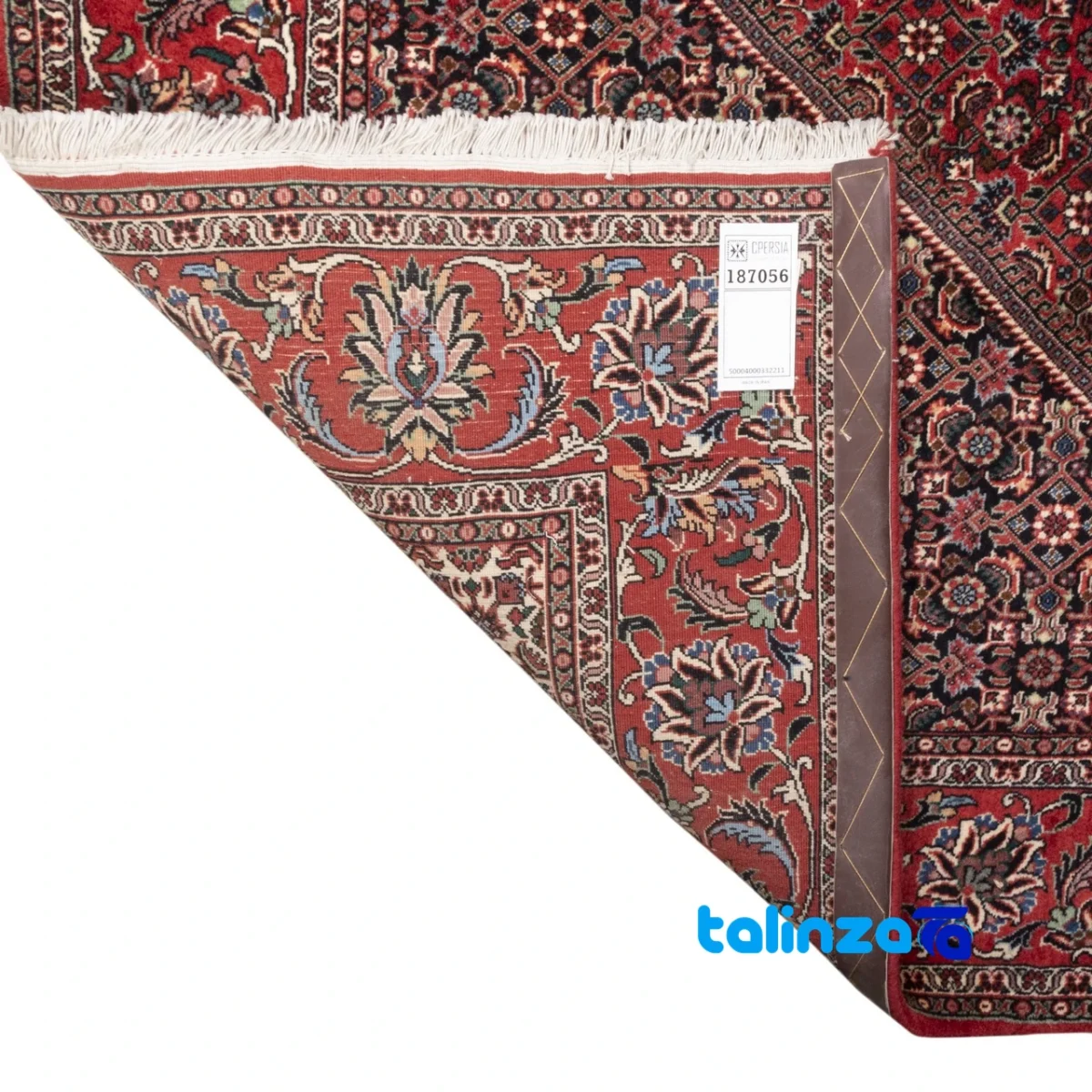 Si Persia Handwoven Rug Red pattern and color tone (Top view)