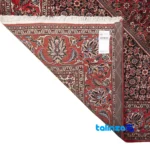 Si Persia Handwoven Rug Red pattern and color tone (Top view)
