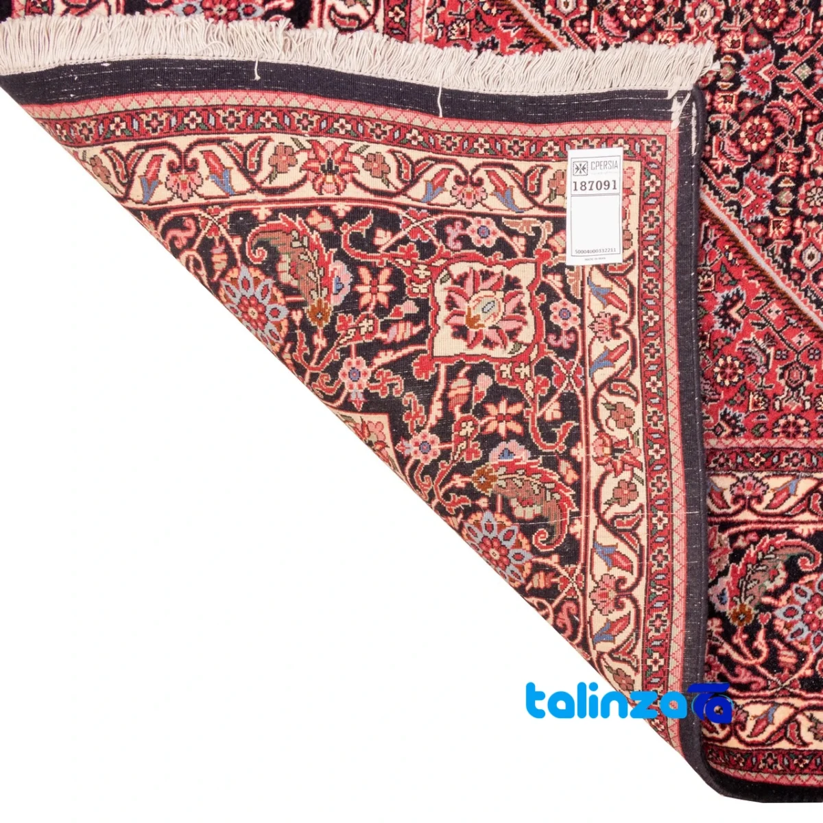 Top view of C Persia Handwoven Rug Captivating Design 358 x 249 pattern and color tone