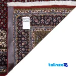 Persia Handwoven Carpet Luxurious Red Design - Top view showing pattern and color tone
