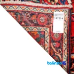 Full spread of Persia Handwoven Carpet Red 125 x 82 overall design layout